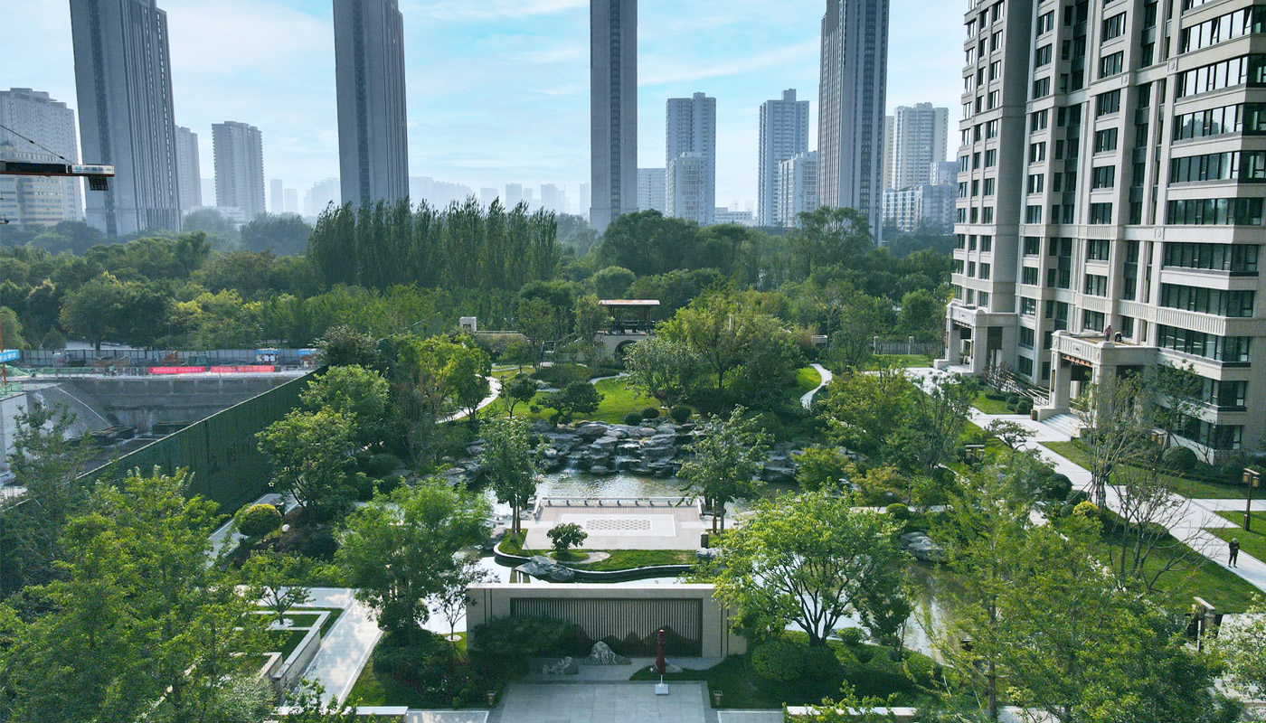 萬(wàn)達  ▏太原 ● 龍樾府園林景觀(guān)工程