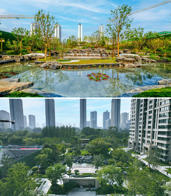 萬達 ▏太原 ? 龍樾府園林景觀工程